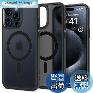�y���������zSpigen �y�n��18�N�̋Z�p�́z iPhone 15 Pro �P�[�X MagSafe�Ή� �ϏՌ� �ČRMIL�K�i�擾 �X�g���b�v�z�[�� ���ϗ}�� ������ �X�g���b�v�z�[�� 2�d�\�� �����Y�ی� �C�菝�h�~ MagSafe ���C