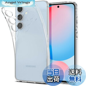 �y���������zSpigen Galaxy S24 FE �P�[�X �N���A ���ϖh�~ TPU �\�t�g �ϏՌ� �ČRMIL�K�i ���L�b�h�E�N���X�^�� ACS08616 (�N���X�^���E�N���A)