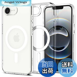 �y���������zSpigen �y�n��19�N�̋Z�p�́z iPhone 17e / 16e �P�[�X MagSafe �}�O�l�b�g���� �N���A ���� �X�g���b�v�z�[�� �ČRMIL�K�i �E���g���E�n�C�u���b�h�E�}�O�t�B�b�g ACS09139 (�N���A�E�z���C