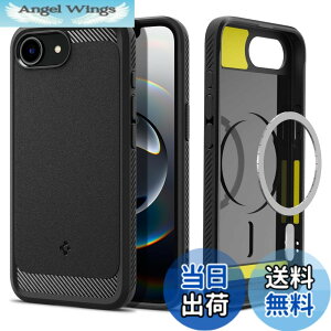 �y���������zSpigen �y�n��19�N�̋Z�p�́z iPhone 17e / 16e �P�[�X MagSafe �}�O�l�b�g���� �X�g���b�v�z�[�� �}�b�g �ϏՌ� �ČRMIL�K�i ���M�b�h�E�A�[�}�[�E�}�O�t�B�b�g ACS09152 (�}�b�g�E�u���b�N