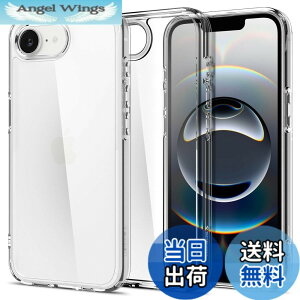 �y���������zSpigen �y�n��19�N�̋Z�p�́z iPhone 17e / 16e �P�[�X �N���A ���� �X�g���b�v�z�[�� �ČRMIL�K�i �o���p�[ �ϏՌ� �E���g���E�n�C�u���b�h ACS09160 (�N���X�^���E�N���A)