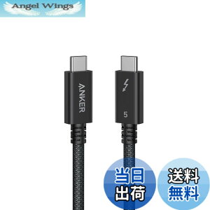 �y���������zAnker Prime USB-C & USB-C �P�[�u�� Thunderbolt 5 (240W, 80Gbps) 1.0m 240W�o�� 8K�Ή� �ő�80Gbps �����f�[�^�]�� iPhone 16 / 15 MacBook Air Pro iPad Pro/Air ���Ή�