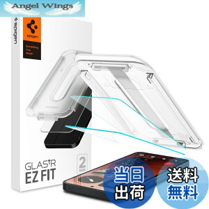 �y���������zSpigen Nothing Phone(3a), (3a) Pro �K���X�t�B���� �\��t���L�b�g�t�� 9H�����K���X 2���� �i�m�R�[�e�B���O ��U�h�~ EZ Fit AGL09428