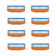 【送料無料】DFsucces ジレット用替刃 8個入り 5段刃 ひげそり替え刃 交換品 Gillette Fusion/ProGlide/P…