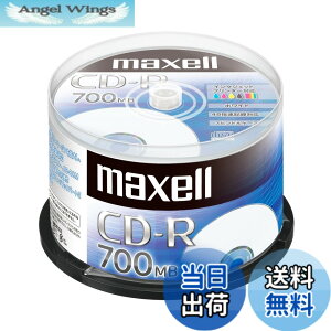 �y���������zmaxell ���y�pCD-R 80�� 1��^���p �C���N�W�F�b�g�v�����^�Ή��z���C�g(���C�h���) 50�� �X�s���h���P�[�X�� CDRA80WP.50SPZ_�Z�b�g �F�F1) �{�̂̂݁A�T�C�Y�FWEB���胂�f��