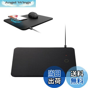 �y���������z�G���R�� qi �[�d�� ���C�����X �}�E�X�p�b�h �\�t�g���U�[ �u�������[�d 5W���f�� iPhoneXR / iPhoneXS / iPhoneXS Max / Galaxy / Xperia ��Qi�Ή��@�� �u���b�N MP-WQ01BK �F�F�u���b�N