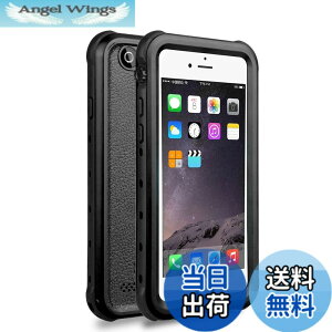 �y���������ziPhone6 iPhone6s �h���P�[�X DINGXIN �w��F�ؑΉ� �h�� �h�� �h�o �ϐk �ϏՌ� IP68�h���K�i �A�C�t�H��6s �t�H���P�[�X6 �h���J�o�[ �X�g���b�v�z�[���t�� (iPhone6/6s, ��) �F�F�u���b�N
