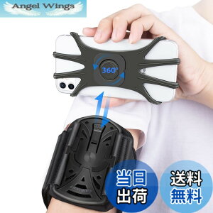 �y���������zHLOMOM 360°��]�� �X�}�z�r�z���_�[ �X�}�z iphone�A4-6.5inch�d�b�p���X�g�o���h �F�F�r L �r�̃T�C�Y(20-38cm)