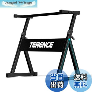 �y���������zTERENCE �d�q�L�[�{�[�h �s�A�m �X�^���h �O�pZ�^ ���S�ň��� 57~80cm����7�i�K���� �L�[�{�[�h�� ���d�x�X�`�[���� �����ω׏d�� ���ϋv �g�ݗ��ĊȒP 54/61/73/76/88���d�q�s�A�m�ɑ�