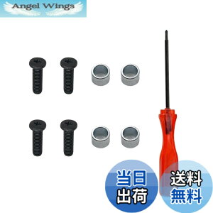 �y���������zSSZYMAOYI PS5�p SSD ���݃l�W�L�b�g 4�{�Z�b�g �����l�W &�Œ�X�y�[�T�[�t�� �{�� & �X�^���h�����p M.2 �h���C�o�[�t�� �T�C�Y�FM4 x 11mm (�s�b�`�͓����܂���)