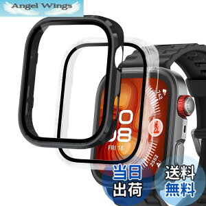�y���������zGreerass �P�[�X �K���X�t�B����+PC�t���[�� �F�F�u���b�N+�N���A�A�T�C�Y�FHUAWEI WATCH FIT 4 Pro �Ή� �K���X�t�B����+PC�t���[��