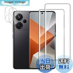 �y���������z(2+2���Z�b�g) For Xiaomi Redmi Note 13 Pro+ �t�B���� 3D�J�[�u�t�B���� (2��) + �����Y�ی�t�B���� (2��)�yYCJDP 2024�V�o��z���Ɏq9H �����ߗ� �����x�^�b�` �����z�� �������� �C�A�h�~ 