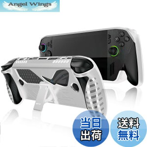 �y���������zHUKWIMO For ROG Xbox ally/ROG Xbox ally X �p �P�[�X �S�ʕی�J�o�[ �ϏՌ� �h�� �h�o �����[�d�\ �S�ʕی� �L�Y�h�~ ���O���ȒP ROG Xbox ally/ROG Xbox ally X �Ή� (�z���C�g) �F�F�z���C�g