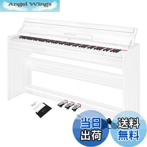 �y���������zKIMFBAY �d�q�s�A�m 88���� �s�A�m �ؐ� �{�� �d�q �s�A�m 88�� Digital Piano �A�b�v���C�g �s�A�m �y�_���t�� �t�@���N�V�����{�b�N�X �q�� ���S�� MIDI�Ή� �F�F�z���C�g�A�T�C�Y�F133c