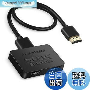 �y���������zHDMI���z�� 4Kx2K �X�v���b�^�[ 1����2�o�� �F�F4K 30Hz 1x2 HDMI �X�v���b�^�[�A�T�C�Y�F4K 1����2�o��