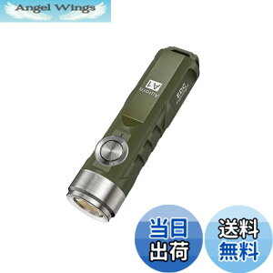 �y���������zRovyVon A1 USB C �[�d�� EDC �g�[�` 650���[���� �����邢 �A�E�g�h�A �~�j�L�[�`�F�[�� �g�[�` �����̎����^�сA�L�����v�A���ӍՁA�N���X�}�X�M�t�g�p �F�F�O���[��
