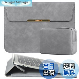 �y���������zTOWOOZ MacBook Air �P�[�X13-13.6�C���` M5/M4/M3/M2/M1�`�b�v/13�C���`MacBook Neo A18 Pro�`�b�v���� macbook pro ipad�Ή� �m�[�g�p�\�R���P�[�X PU���U�[ �������H �L�Y�h�~ �ϏՌ� pc�X�^���h�Ɠd