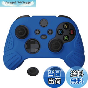 �y���������zeXtremeRate PlayVital Guardian��Xbox Series X/S�R���g���[���[�ɑΉ��p�A���`�X���b�v�V���R�[���J�o�[�X�L���A�u���b�N�̐e�w�O���b�v�L���b�v�t���AXbox Core���C�����X�R���g���[���p