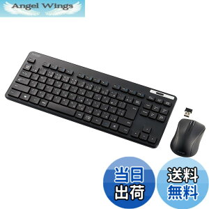 �y���������z�G���R�� ���C�����X�L�[�{�[�h �}�E�X�Z�b�g TK-FDM109MKBK ���^ �����u������ �R�� �R���p�N�g �e���L�[���X �u���b�N �F�F�u���b�N