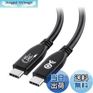 �y���������zUSB-IF�F�؎擾 USB4 �P�[�u�� �F�F�u���b�N�A�T�C�Y�F1m