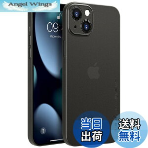 �y���������z�u0.3mm�ɔ��viPhone 13 Mini�Ή��P�[�X memumi�}�b�g���� �I���W�i���݌v �w��h�~ ���t���h�~ ���C�A���X�[�d�Ή� 5.4�C���`�l�C�P�[�X�J�o�[ �F�FTrans-Black