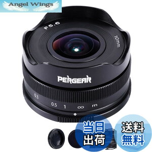 �y���������zPergear 10mm F5.6 �p���P�[�L���჌���Y APS-C Sony E�}�E���g�J����A6300 A6500 A6600 A7S A7II A7III A7R2 A7S2 A7R3 A7S3 A7R4 A9 A9II�ȂǂɑΉ�