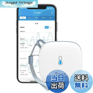 �y���������zGovee WiFi ���x�v ���x�v �����x ���C�����X �f�W�^�������x�v �X�}�z�ŉ����x�Ǘ� �A���[�g�ʒm�@�\�t��(�ʒm���Ȃ�) �f�[�^�̕ۑ��ƃG�N�X�|�[�g �C���e���A �����΍� �Ԃ���