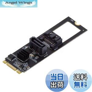 �y���������zCablecc PCI Express NGFF �L�[ B+M - SATA 3.0 6Gbps �f���A���|�[�g ���������A�_�v�^�[ �R���o�[�^�[ �n�[�h�h���C�u�g���J�[�h JMB582 2280