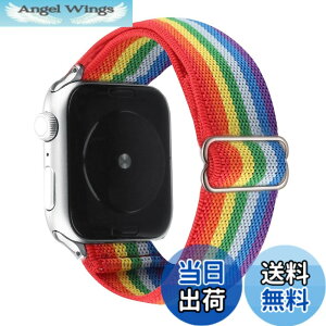 �y���������z[WOXDECO] �R���p�`�u�� Apple Watch �o���h38mm/40mm/41mm/42mm/44mm/45mm ���p �A�b�v���E�H�b�` �o���h �X�|�[�c �i�C���� �L�k�� �x���g apple watch series 7 SE 6 5 4 3 2 1 �Ή� ���f�B�[�X �����Y 