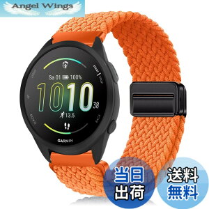 �y���������z[YealRed] �o���h 20mm For Garmin Approach J1 /Forerunner 570 42mm/Vvoactive 6 / 5 �����p�X�g���b�v �e���i�C������ �ւ��x���g �ґg�X�g���b�v ���C�o�b�N�� �����x���g �}�O�l�b�g�o���h �R��