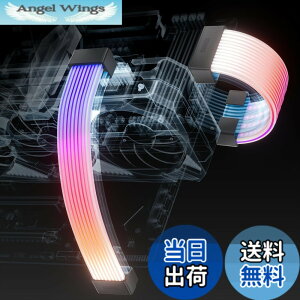�y���������zAsiaHorse �X���[�u�P�[�u���p ARGB LED���C�g�X�g���b�v �J�o�[�L�b�g 24�s�� 20.5 CM + 2*8�s�� 26CM ARGB 5V 3�s�� 80+81 LED�����v�r�[�Y ����20,000���Ԃ̎g�p���� Asus Aura ASRock GIGABYTE MSI �F�F