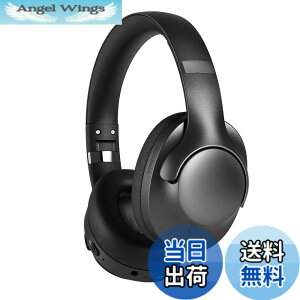 �y���������zSITOAT Bluetooth �w�b�h�z�� ���C�����X�w�b�h�z�� ANC �A�N�e�B�u�m�C�Y�L�����Z�����O �傫���C���[�p�b�h �I�[�o�[�C���[ �w�b�h�t�H�� 50���Ԏg�p �L��/�������p �Q�[�~���O ��