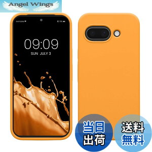 �y���������zkwmobile �X�}�z�P�[�X Google Pixel 9a�Ή� �P�[�X - TPU ���L�b�h �V���R�� �J�o�[ - �ϏՌ� ���h�~ �T���T�� Case �t���[�e�B�[ �I�����W �F�F�t���[�e�B�[ �I�����W�A�T�C�Y�FPixel 9a