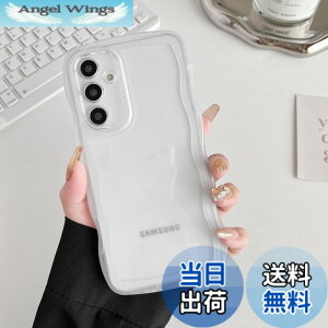 �y���������zZTOFERA Clear Wave Frame Case for Samsung �F�F�����A�T�C�Y�FSamsung S25�p