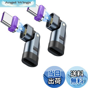 �y���������zxuanli USB C �}�O�l�b�g �A�_�v�^ L���A180°��] �^�C�vc �}�O�l�b�g�A240W PD�}���[�d �}�O�l�b�g�R�l�N�^�A480Mbps �����f�[�^�]�� �}�O�l�b�g�[�q �^�C�vc�AType-C �}�O�l�b�g �A�_�v