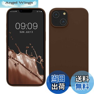 �y���������zkwmobile �X�}�z�P�[�X Apple iPhone 13�Ή� �P�[�X - �ɔ� TPU �V���R�� �}�C�N���t�@�C�o�[ �A���e�B�[�N�s���N �F�F�`���R���[�g�A�T�C�Y�FiPhone 14
