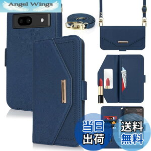 �y���������zCross pattern Wallet leather case for Pixel 7 �F�F����t��-�u���[�A�T�C�Y�FPixel 7A