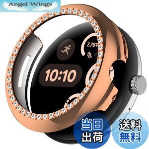 �y���������zCIOODDW for Google Pixel Watch 1/2/3/4 41mm 45mm �J�o�[ �_�u���_�C�������h �L���L�� ����y�� PC�f�� �ϏՌ� �����ȒP google pixel watch �Ή� ���� ���h�~ �ȒP�Ɏ��t���E�� �F�F���[�Y�S
