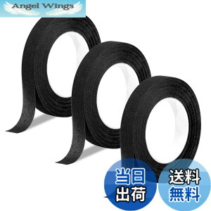 �y���������z3pcs�t���[�����e�[�v �ԍ��e�[�v �t�����[�V���b�v �u�[�P �Ԃ̌s�̃��b�s���O �N���t�g�p�i DIY�ޗ� �ԍރA�N�Z�T���[ �F�F�u���b�N