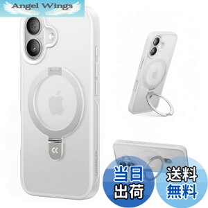 �y���������z�y8�N�̏��S�J�� ���ϋv�X�^���h�\���zCASEKOO for iPhone �P�[�X �y�ČRMIL�K�i �ϏՌ��^MagSafe�Ή��z�B���X�^���h �c�����đΉ� ���C�����X�[�d�Ή� �}�b�g�d�グ �w��h�~ ���ϖh