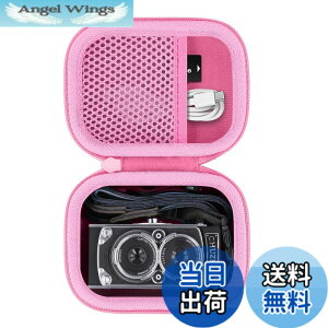�y���������z�i�P�[�X�̂݁jCHUZHAO ���B���e�[�W�~�j�f�W�^���J���� ���g���J������p���[�P�[�X-Aenllosi �F�F�s���N�A�T�C�Y�F12.7 x 10 x 7.5 �Z���`���[�g��
