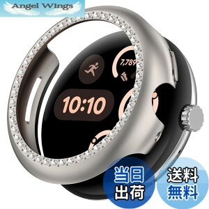 �y���������zCIOODDW for Google Pixel Watch 1/2/3/4 41mm 45mm �J�o�[ �_�u���_�C�������h �L���L�� ����y�� PC�f�� �ϏՌ� �����ȒP google pixel watch �Ή� ���� ���h�~ �ȒP�Ɏ��t���E�� �S�� �F�F�X�^