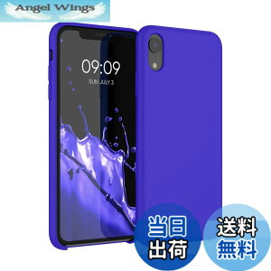 �y���������zkwmobile �X�}�z�P�[�X Apple iPhone XR�Ή� �P�[�X - TPU ���L�b�h �V���R�� �J�o�[ - �ϏՌ� ���h�~ �T���T�� Case �F�F�o���g�C �u���[
