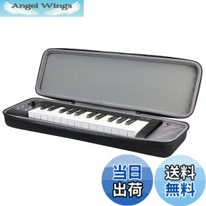 �y���������zKORG �R���O microKEY2 Air DTM/25 MIDI�L�[�{�[�h MICROKEY-25�Ή� ��p�ی���[�P�[�X�i�P�[�X�̂݁j -Aenllosi �F�F�u���b�N�A�T�C�Y�F46.4x13x4 cm