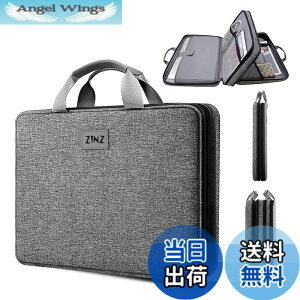 �y���������z[ZINZ] �p�\�R���P�[�X ���^ �ϗe�� PC �o�b�O �������H PC�P�[�X MacBook Pro 16 M4/M3/M2/M1, MacBook Pro 15.4, XPS 16, Surface Book 15 15.6 16 �C���` �F�FG03BK01�A�T�C�Y�F15-16