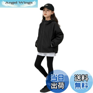 �y���������z[EnDast] �E�B���h�u���[�J�[ �L�b�Y �h�� ���� �t�[�h�t�� �A�E�^�[ �؍��q���� �j�̎q ���̎q �t�H�~ 110cm 120cm 130cm 140cm 150cm 160cm 170cm_338_ �F�F�u���b�N�A�T�C�Y�F130