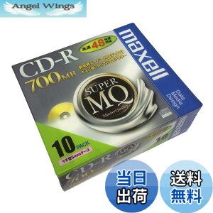 �y���������zmaxell �f�[�^�p CD-R 700MB 48�{���Ή� 10�� 5mm�P�[�X�� CDR700S.1P10S parent �T�C�Y�F10��