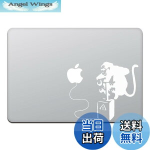 �y���������z�J�C���h�X�g�A MacBook Air/Pro 11 / 13�C���` �}�b�N�u�b�N �X�e�b�J�[ �V�[�� �o���N�V�[ �����L�[ �{�� Banksy Monkey Bomb M425X �F�F�z���C�g�A�T�C�Y�F13�C���`