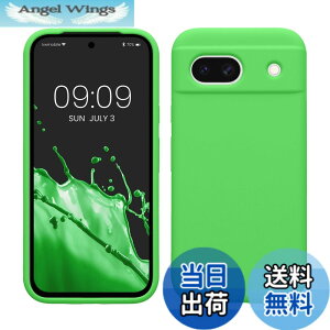�y���������zkwmobile �X�}�z�P�[�X Google Pixel 8a�Ή� �P�[�X - TPU ���L�b�h �V���R�� �J�o�[ - �ϏՌ� ���h�~ �T���T�� Case ���C���O���[�� �F�F���C���O���[���A�T�C�Y�FPixel 8a