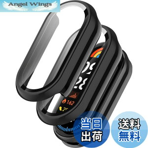 �y���������z�y2�Z�b�g�zXiaomi Smart Band 10 �p �P�[�X �ی�J�o�[ ��̌^ �y�� PC�f�� + �����K���X �X�}�[�g�o���h�p �t�B������̌^�J�o�[ �S�ʕی� ���h�~ �Ռ��z�� ������ �w��h�~ ���t